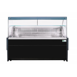 Comptoir d'exposition vitrage droit 1590 x 1080 x 1230mm mm