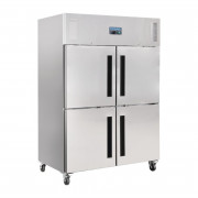 Armoire réfrigérée positive double 2 portillons GN 2/1 Série G - Polar - CW195