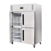 Armoire réfrigérée positive double 2 portillons GN 2/1 Série G - Polar - CW195